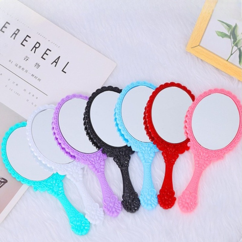 Vintage Lace Handheld Mirror w - Beauty Makeup Hd reseña y precio