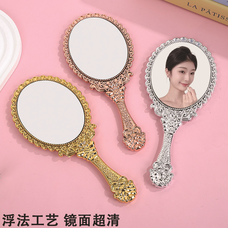 Vintage Lace Handheld Mirror w - Beauty Makeup Hd reseña y precio