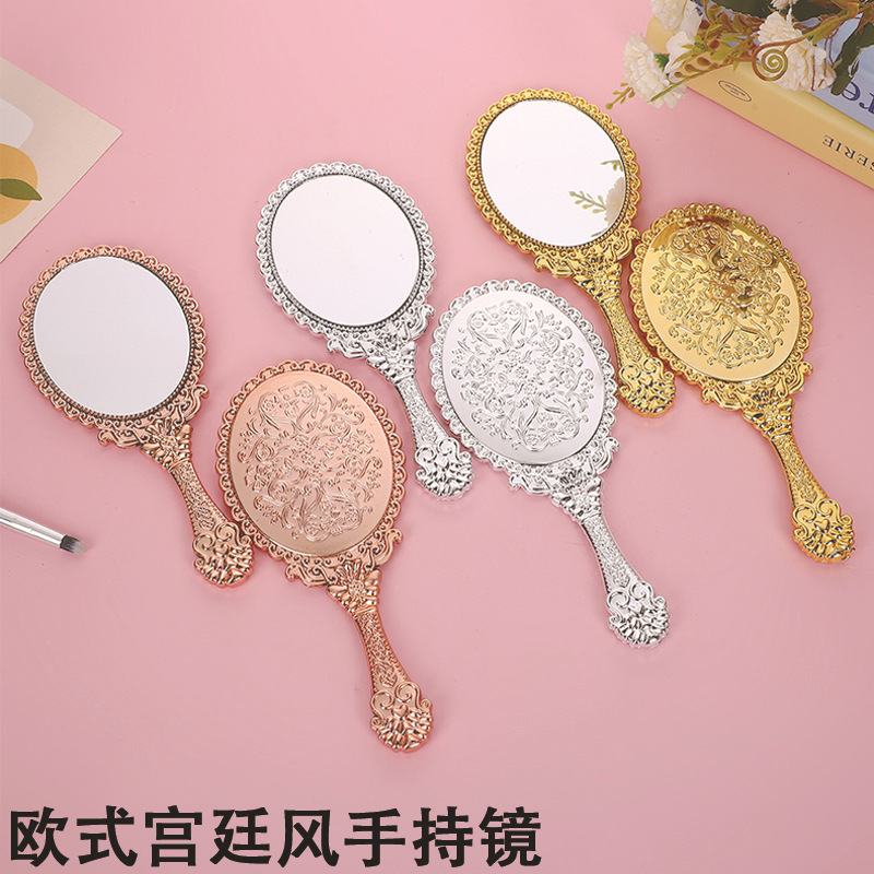 Vintage Lace Handheld Mirror w - Beauty Makeup Hd reseña y precio