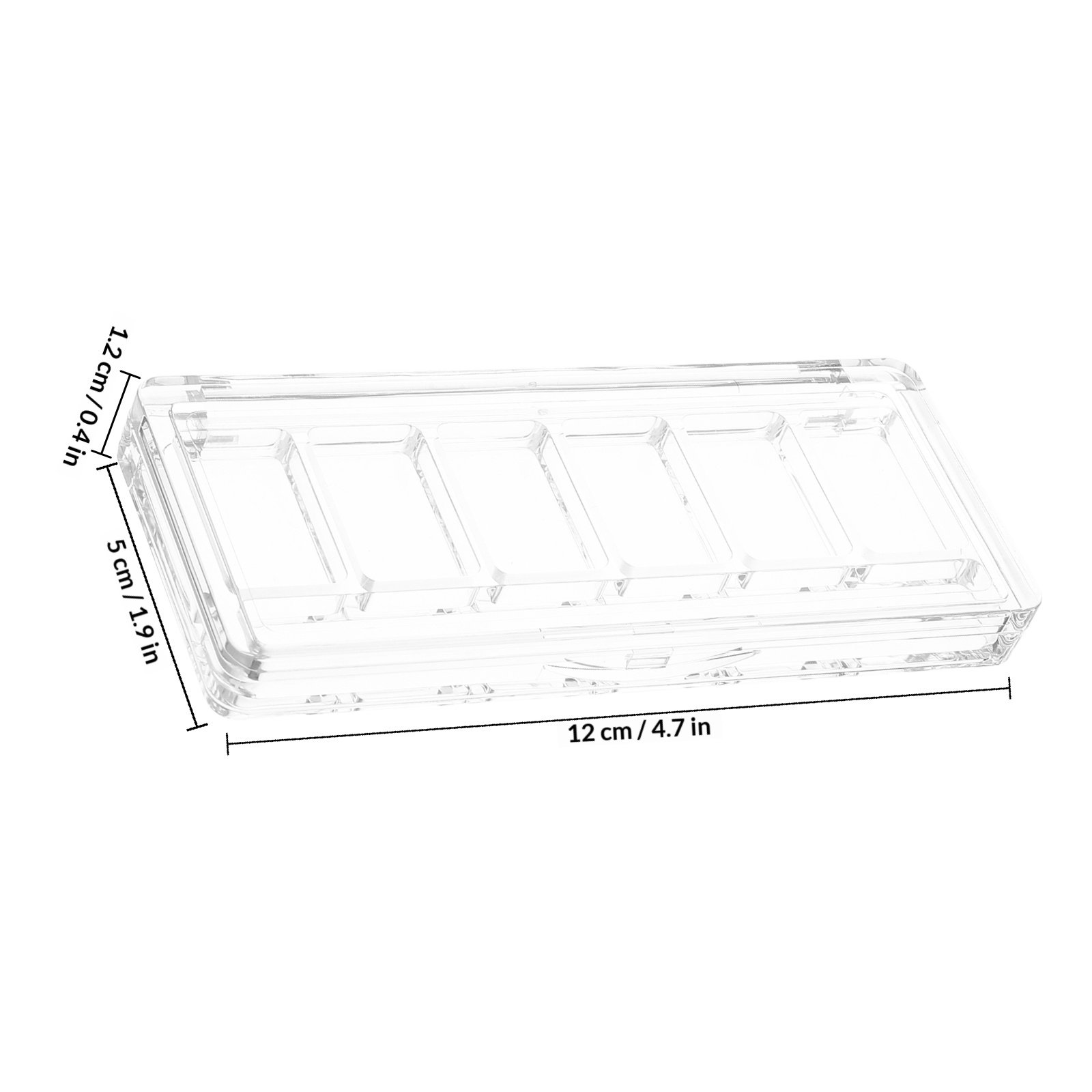 Empty 6-Compartment Clear Eyes - Eyeshadow Palette reseña y precio