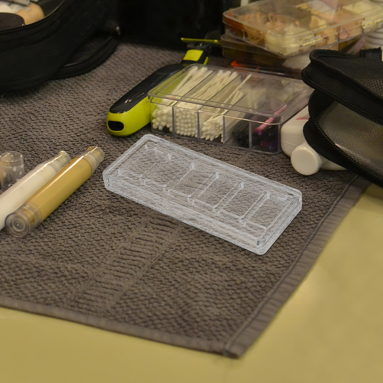 Empty 6-Compartment Clear Eyes - Eyeshadow Palette reseña y precio