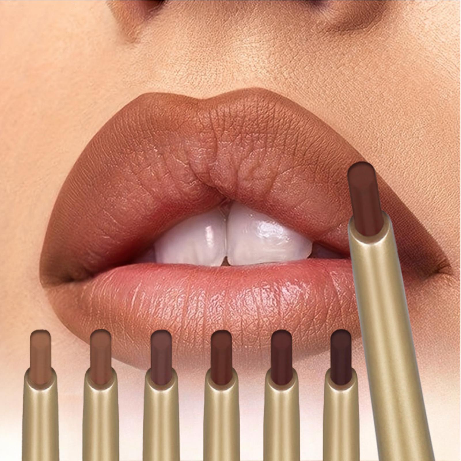 1pc Matte Lip Liner Pencil - S - Lip Liner Pencil reseña y precio