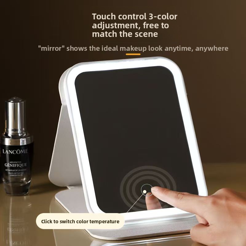 LED Foldable Makeup Mirror 3 L - Beauty Makeup Hd reseña y precio