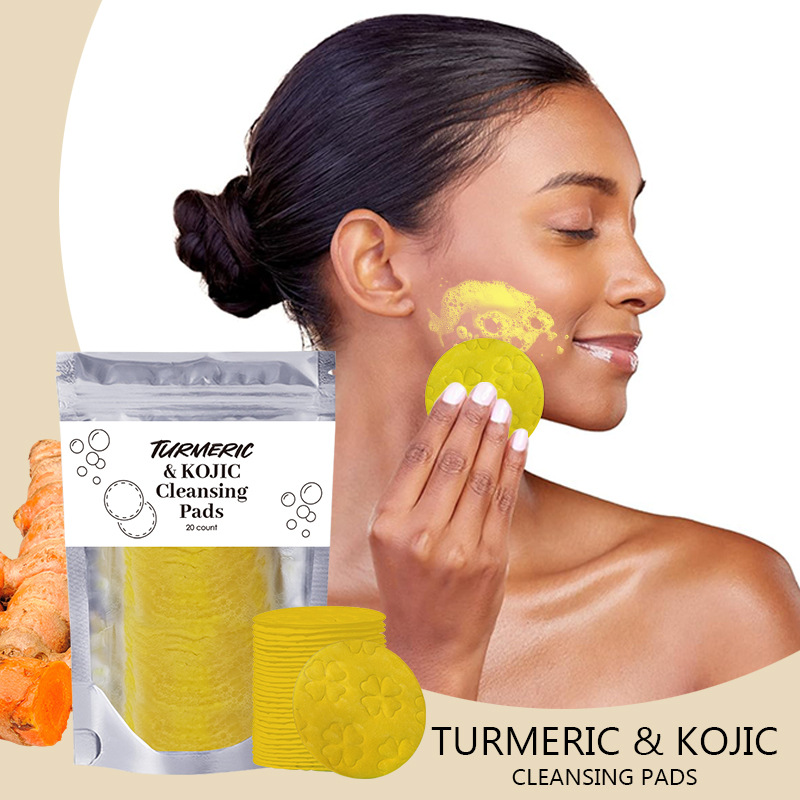 50pcs Turmeric Cleansing Pads  - Beauty Makeup Events reseña y precio