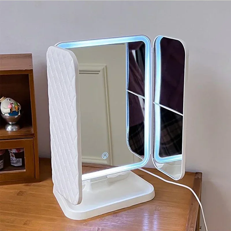 Trifold Makeup Mirror LED Ligh - Your Beauty Makeup reseña y precio