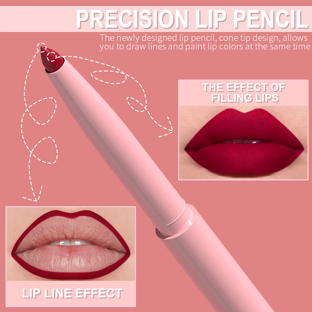 6pcs Lip Liner Pen Set Long-La - Lip Liner Pencil reseña y precio