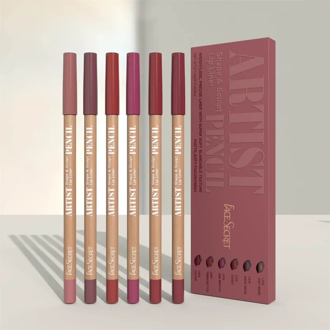 6pcs/set Lip Liner Pen 6 Color - Lip Liner Pencil reseña y precio